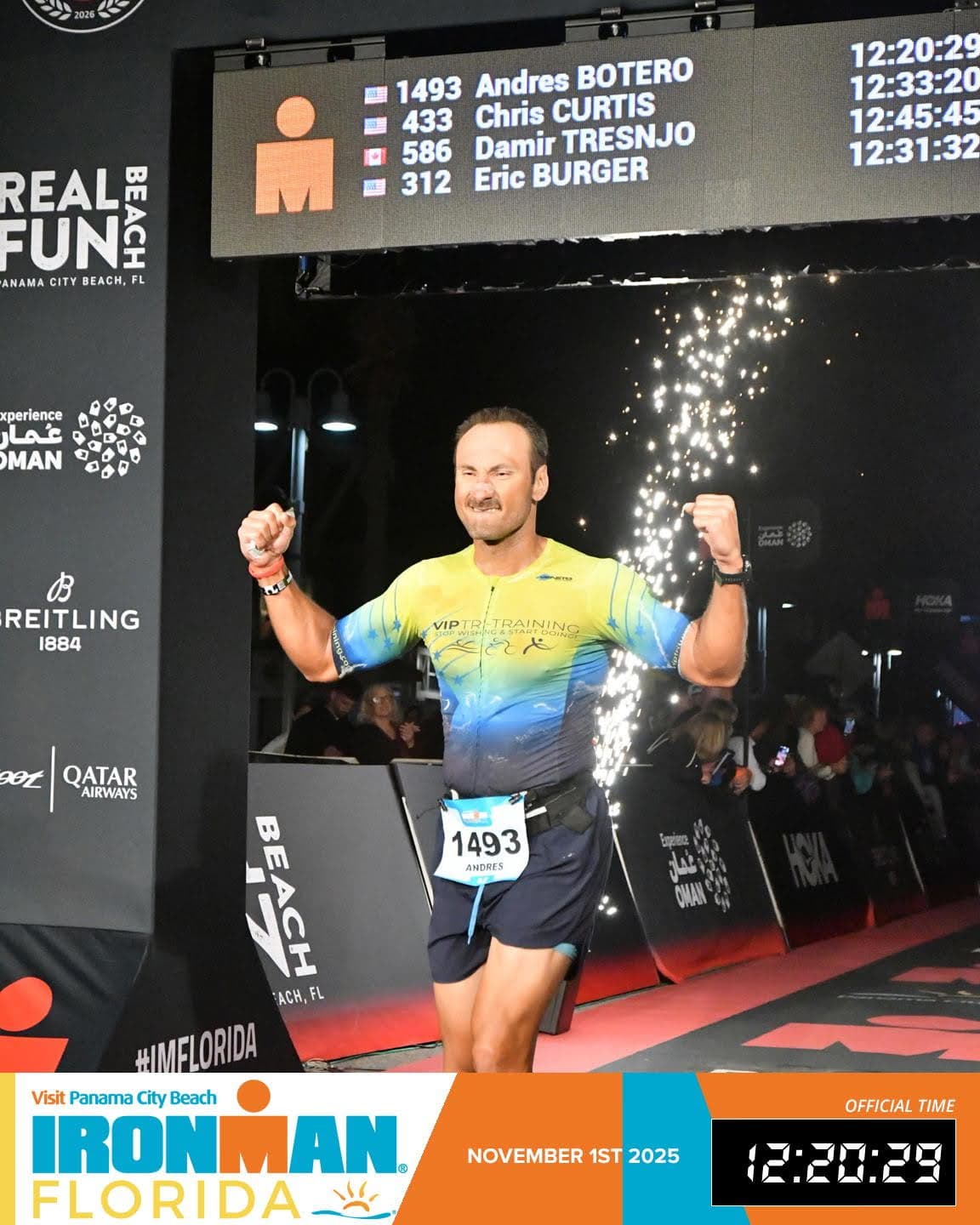 Andres at Ironman Florida 2025