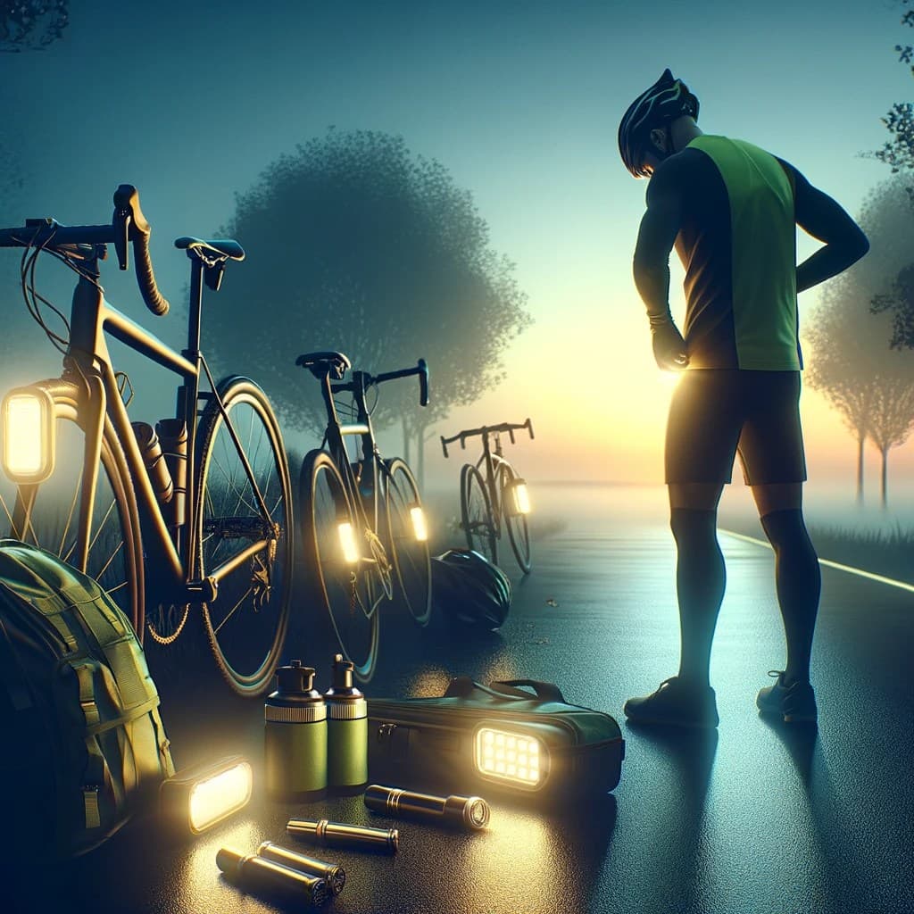 Early morning training at dawn