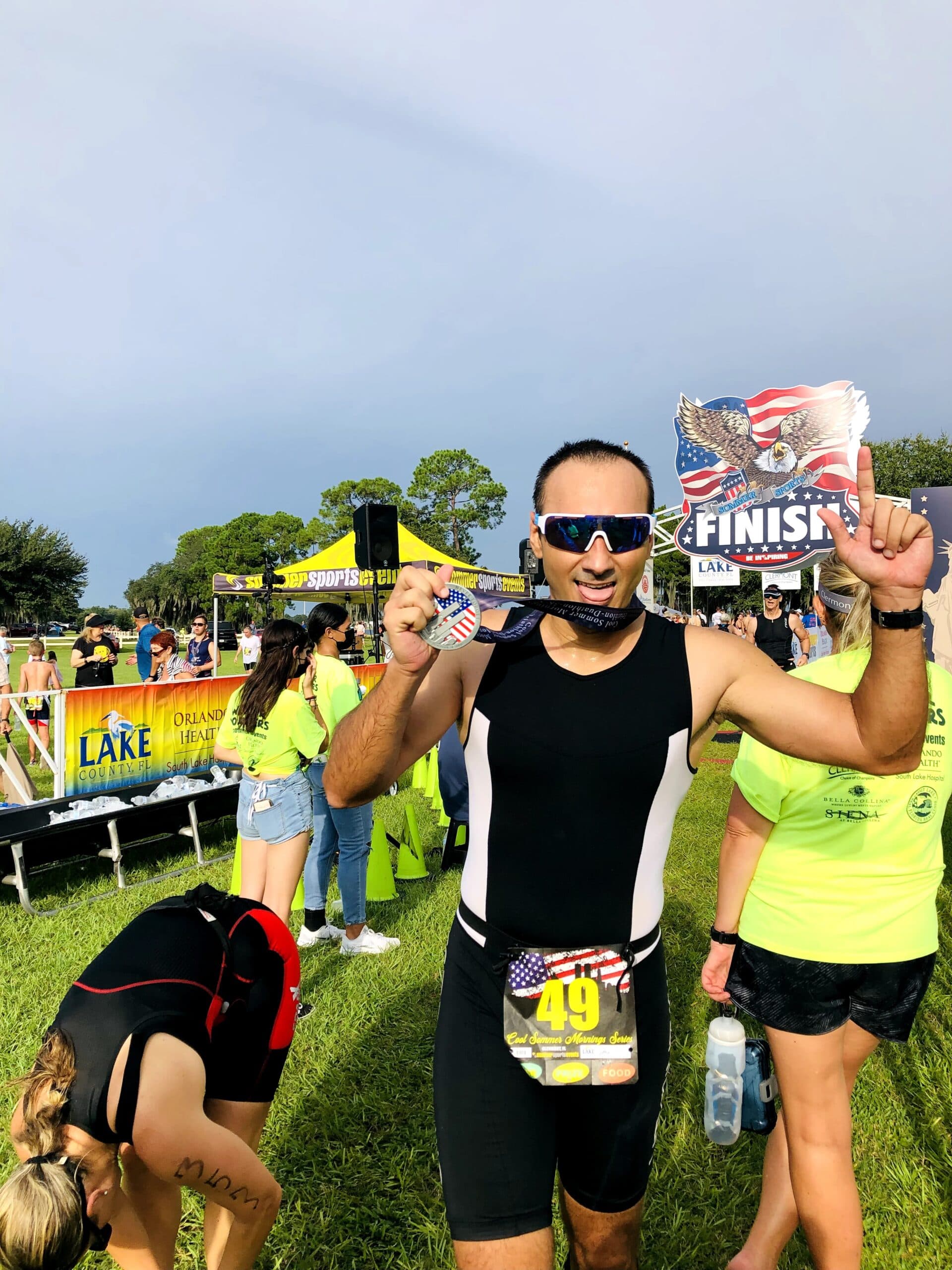 Here is how I got connected with Triathlons